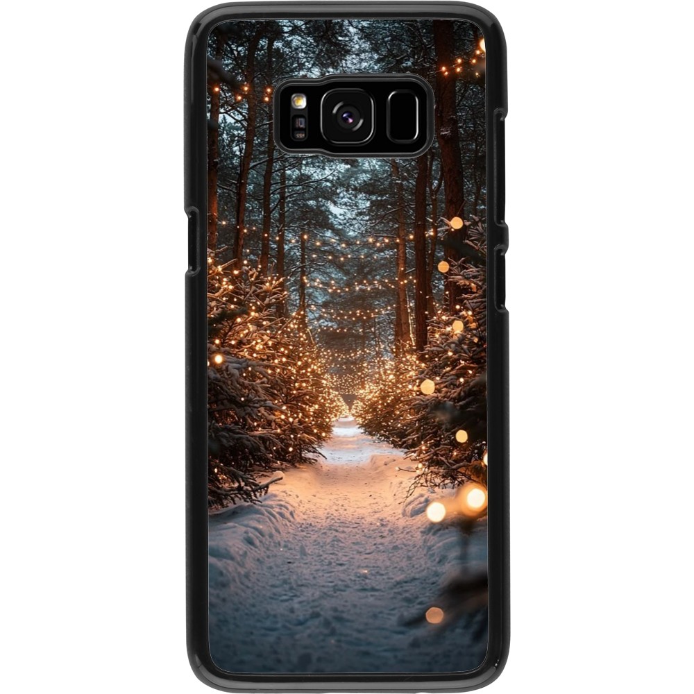 Coque Samsung Galaxy S8 - Winter 25 Winter snowy road