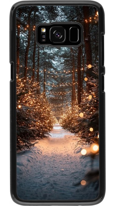 Coque Samsung Galaxy S8 - Winter 25 Winter snowy road