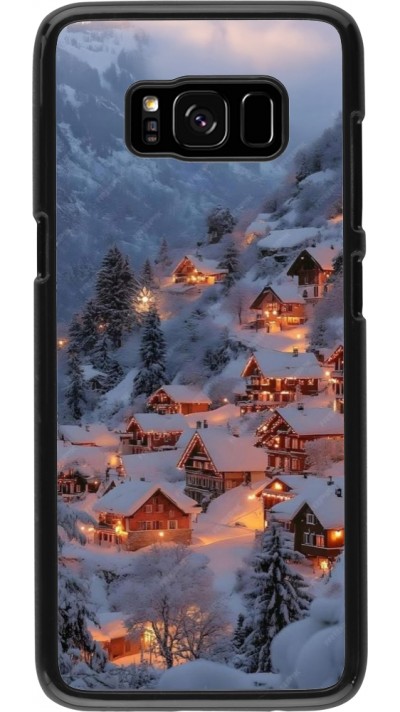 Coque Samsung Galaxy S8 - Winter 25 Winter snowy village