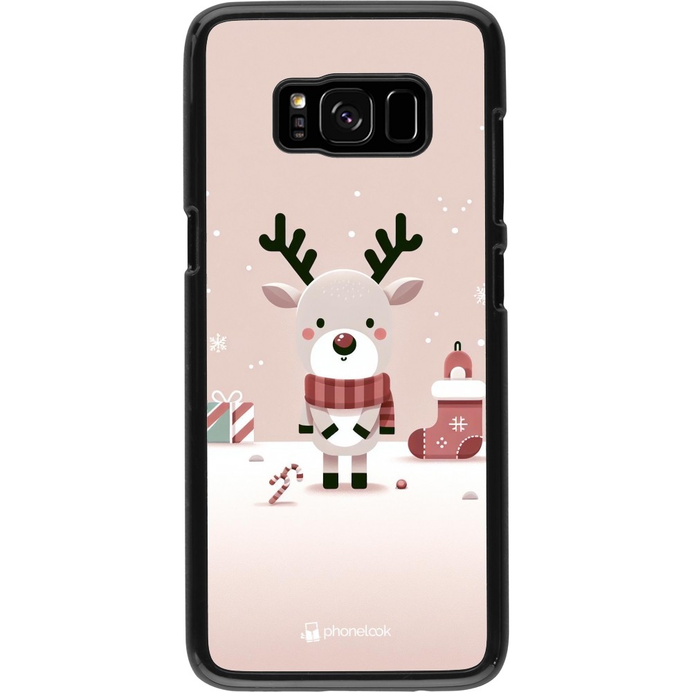 Samsung Galaxy S8 Case Hülle - Weihnachten 2023 Choupinette Rentier