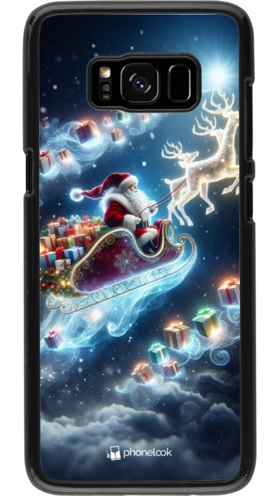 Coque Samsung Galaxy S8 - Noël 2023 Père Noël enchanté