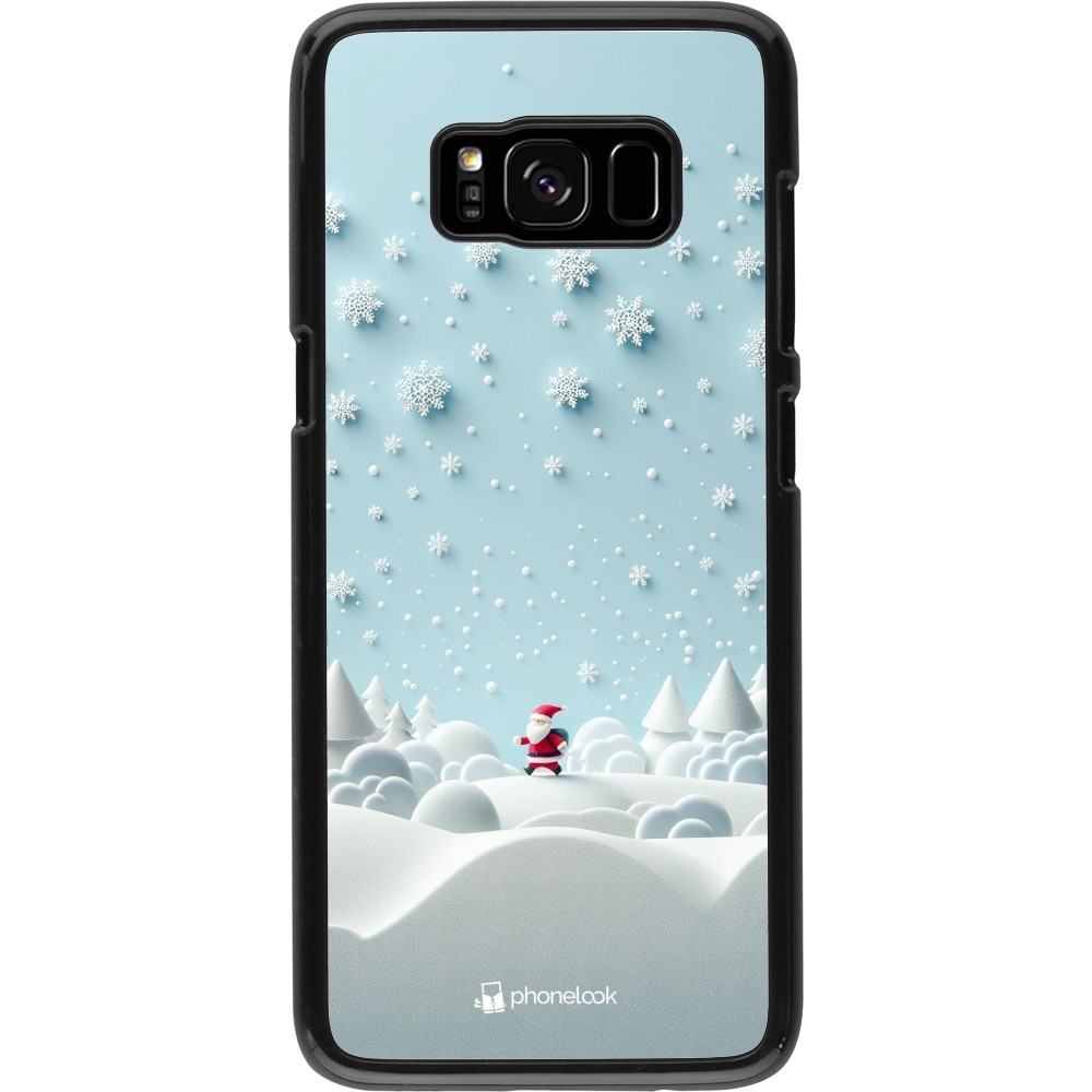 Samsung Galaxy S8 Case Hülle - Weihnachten 2023 Kleiner Vater Schneeflocke