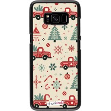 Samsung Galaxy S8 Case Hülle - Weihnachten 2024 Lkw Tanne