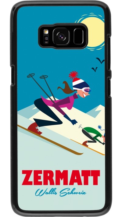 Coque Samsung Galaxy S8 - Zermatt Ski Downhill