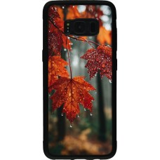 Coque Samsung Galaxy S8 - Silicone rigide noir Autumn 25 Rain