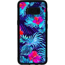 Coque Samsung Galaxy S8 - Silicone rigide noir Blue Forest