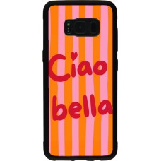 Coque Samsung Galaxy S8 - Silicone rigide noir Bye Bella 2026