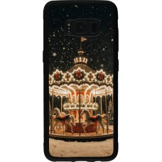 Coque Samsung Galaxy S8 - Silicone rigide noir Christmas 25 Carousel
