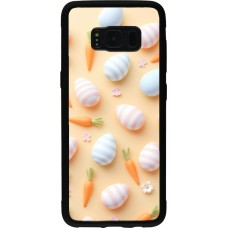 Coque Samsung Galaxy S8 - Silicone rigide noir Easter 2026 Pattern Easter
