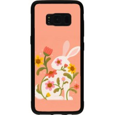 Coque Samsung Galaxy S8 - Silicone rigide noir Easter 2026 Rabbit collage