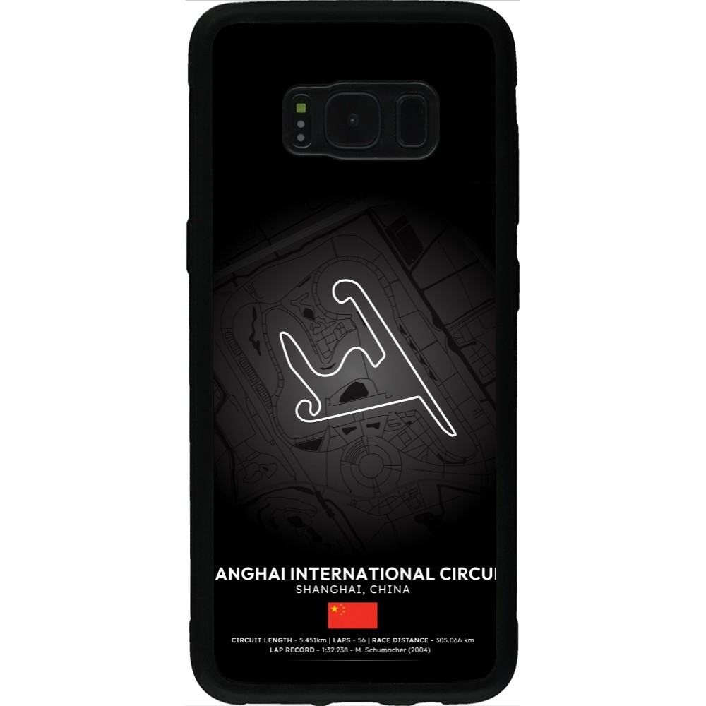 Samsung Galaxy S8 Case Hülle - Silikon schwarz F1 Track 2025 China