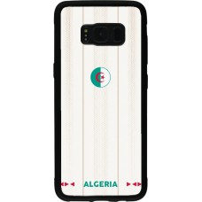 Samsung Galaxy S8 Case Hülle - Silikon schwarz Algerien 2026 personalisierbares Fussballtrikot