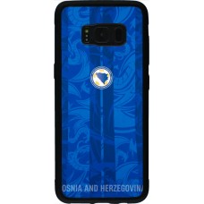 Samsung Galaxy S8 Case Hülle - Silikon schwarz Bosnien und Herzegowina 2026 personalisierbares Fussballtrikot