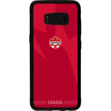 Samsung Galaxy S8 Case Hülle - Silikon schwarz Kanada 2026 personalisierbares Fussballtrikot