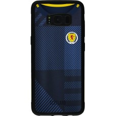 Samsung Galaxy S8 Case Hülle - Silikon schwarz Schottland personalisierbares Fussballtrikot