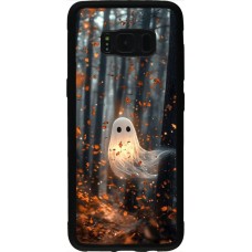Coque Samsung Galaxy S8 - Silicone rigide noir Halloween 2025 Ghost in the forest