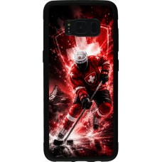 Coque Samsung Galaxy S8 - Silicone rigide noir Hockey World Championship Player
