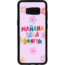 Coque Samsung Galaxy S8 - Silicone rigide noir Karol G Manana sera bonito