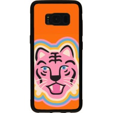 Samsung Galaxy S8 Case Hülle - Silikon schwarz Lion colors 2026