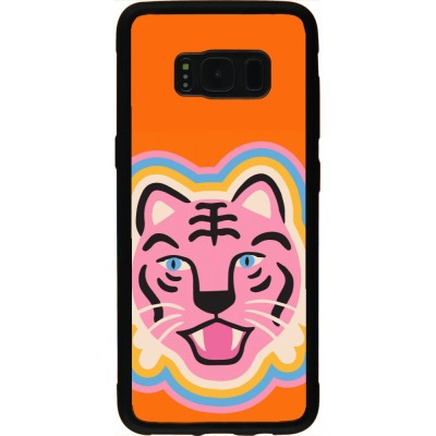 Samsung Galaxy S8 Case Hülle - Silikon schwarz Lion colors 2026