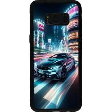 Coque Samsung Galaxy S8 - Silicone rigide noir BMW M4 Tokyo Night