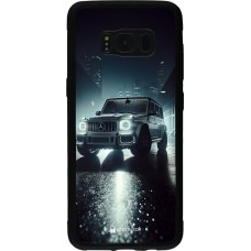 Samsung Galaxy S8 Case Hülle - Silikon schwarz Mercedes G AMG Nacht