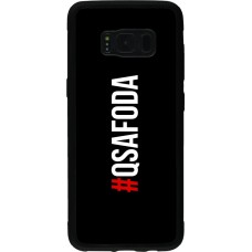 Coque Samsung Galaxy S8 - Silicone rigide noir Qsafoda 1