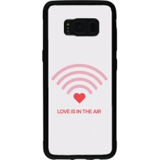 Coque Samsung Galaxy S8 - Silicone rigide noir Saint Valentines Day 26 Love is in the air