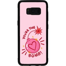 Coque Samsung Galaxy S8 - Silicone rigide noir Saint Valentines Day 26 You are the bomb