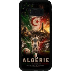 Samsung Galaxy S8 Case Hülle - Silikon schwarz Fussball Algerien splash 2026