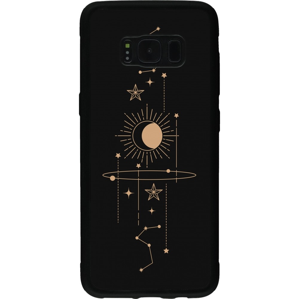 Samsung Galaxy S8 Case Hülle - Silikon schwarz Spring 23 astro