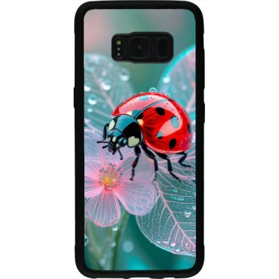 Coque Samsung Galaxy S8 - Silicone rigide noir Ladybird in bloom Spring 2026