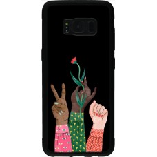 Coque Samsung Galaxy S8 - Silicone rigide noir Womens day 2026 2