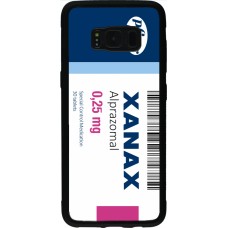 Coque Samsung Galaxy S8 - Silicone rigide noir Xanax Alprazolam 2025
