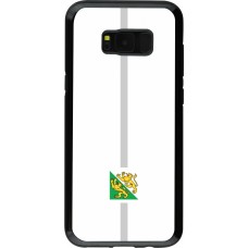 Samsung Galaxy S8+ Case Hülle - Hybrid Armor schwarz Kanton TG weiss