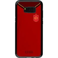 Samsung Galaxy S8+ Case Hülle - Hybrid Armor schwarz Spanien 2022 personalisierbares Fußballtrikot
