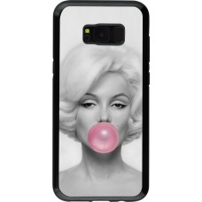 Coque Samsung Galaxy S8+ - Hybrid Armor noir Marilyn Bubble