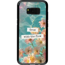 Coque Samsung Galaxy S8+ - Hybrid Armor noir Summer 2025 Grow with the flow