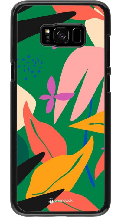 Coque Samsung Galaxy S8+ - Abstract Jungle