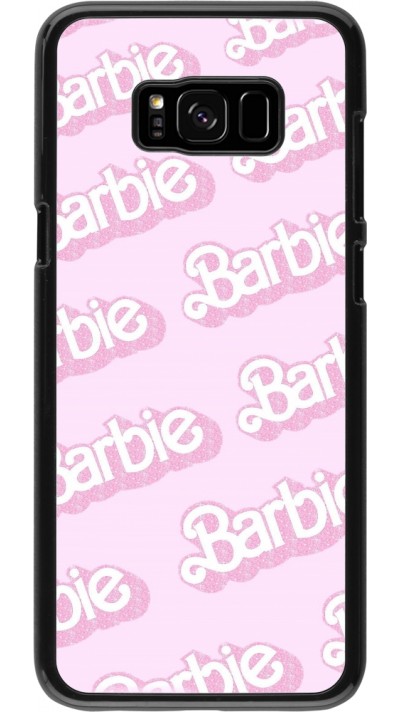 Samsung Galaxy S8+ Case Hülle - Barbie light pink pattern