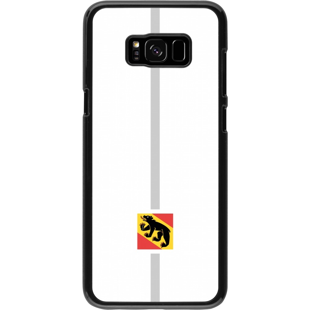 Samsung Galaxy S8+ Case Hülle - Kanton BE weiss