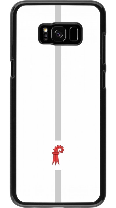 Samsung Galaxy S8+ Case Hülle - Kanton BL weiss