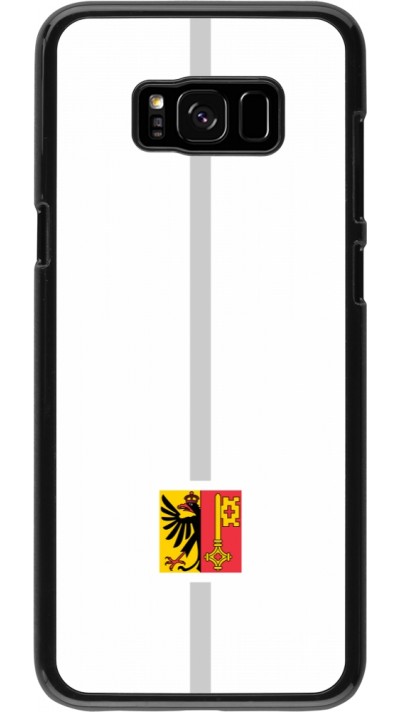 Samsung Galaxy S8+ Case Hülle - Kanton GE weiss