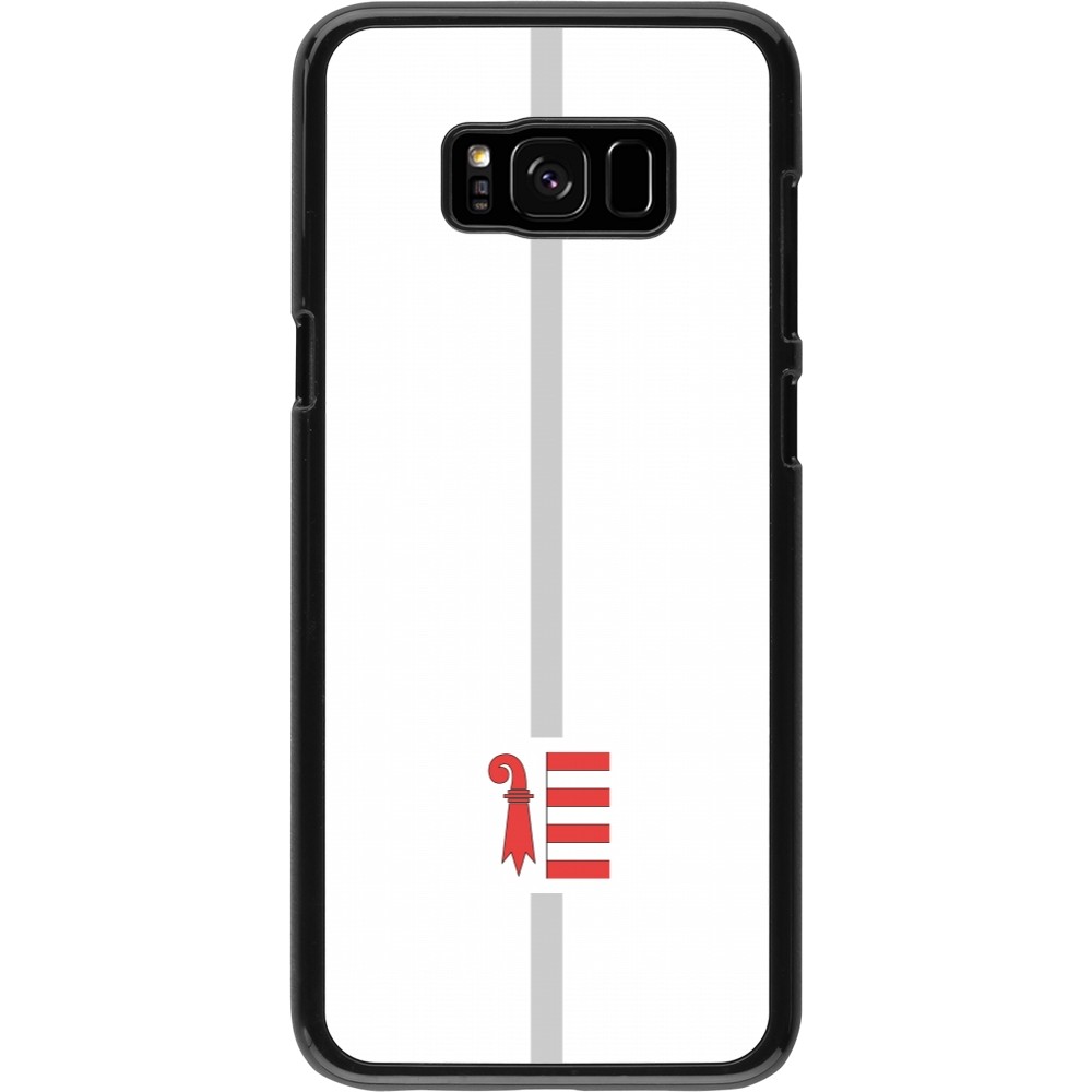 Samsung Galaxy S8+ Case Hülle - Kanton JU weiss