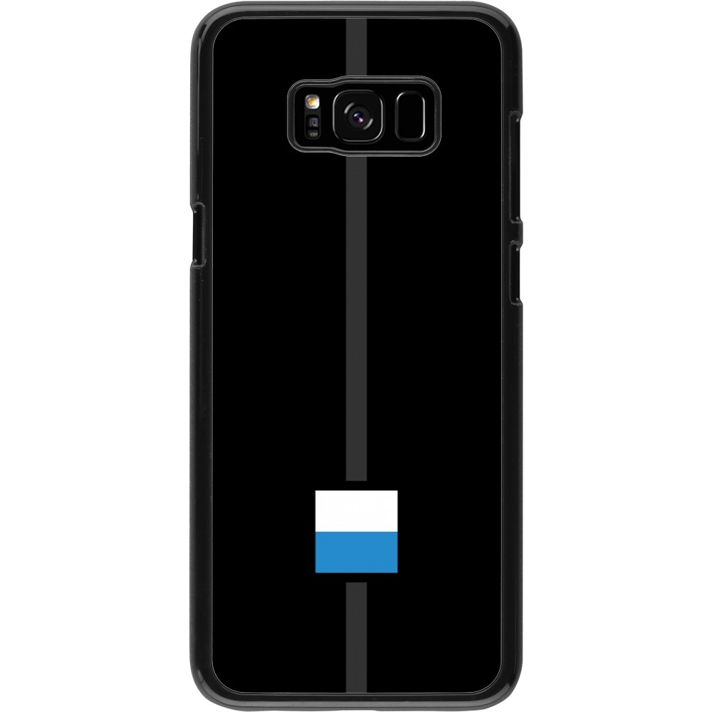 Samsung Galaxy S8+ Case Hülle - Kanton LU schwarz
