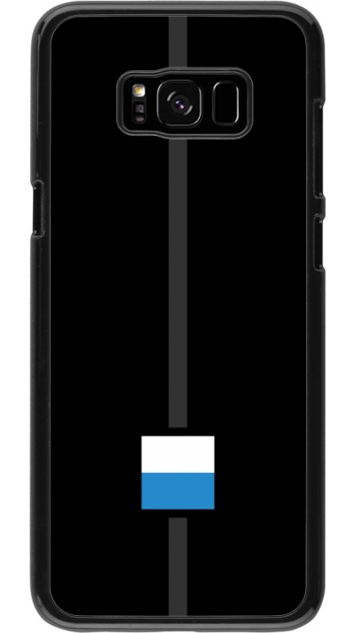 Samsung Galaxy S8+ Case Hülle - Kanton LU schwarz