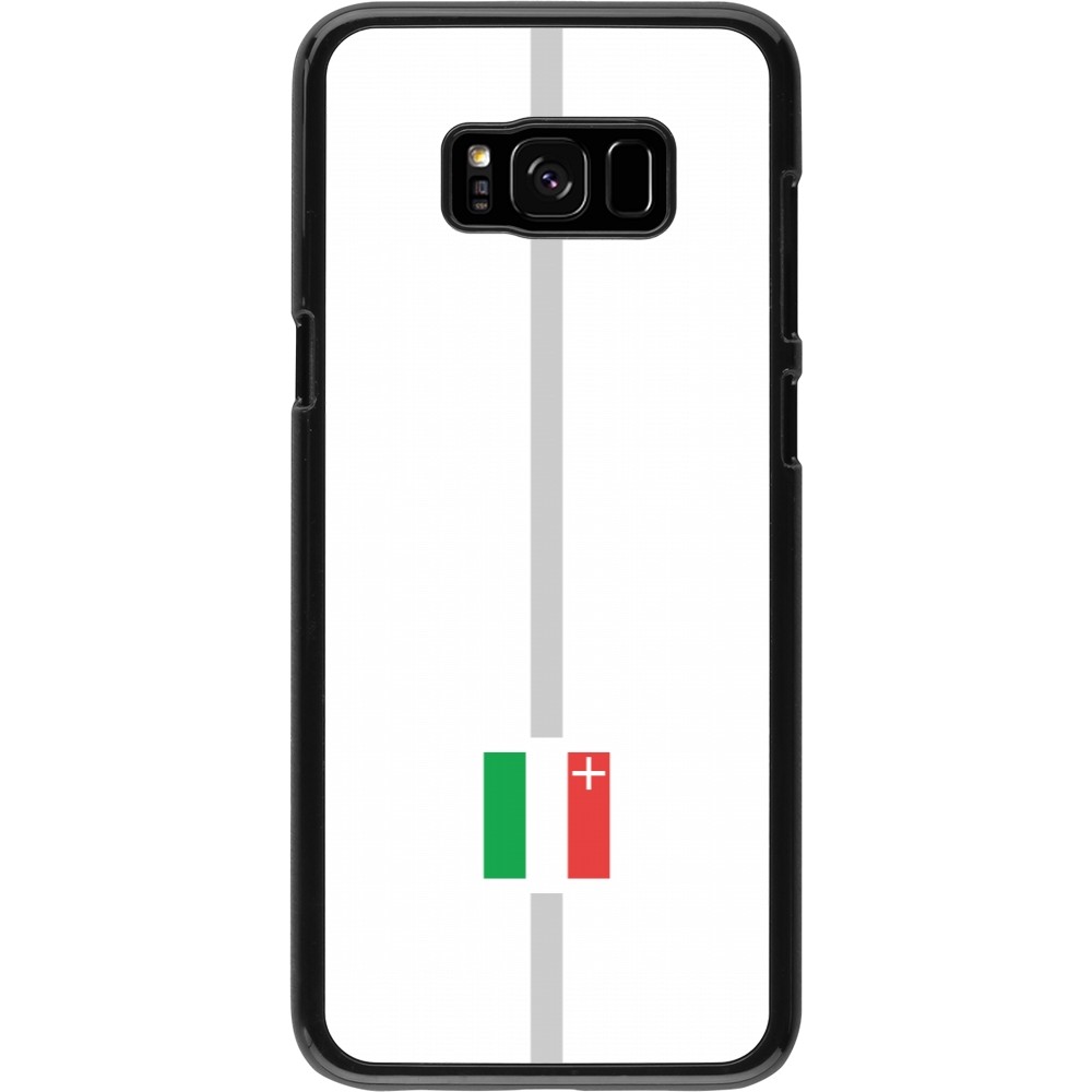 Samsung Galaxy S8+ Case Hülle - Kanton NE weiss