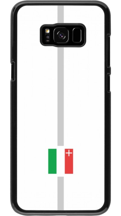 Samsung Galaxy S8+ Case Hülle - Kanton NE weiss