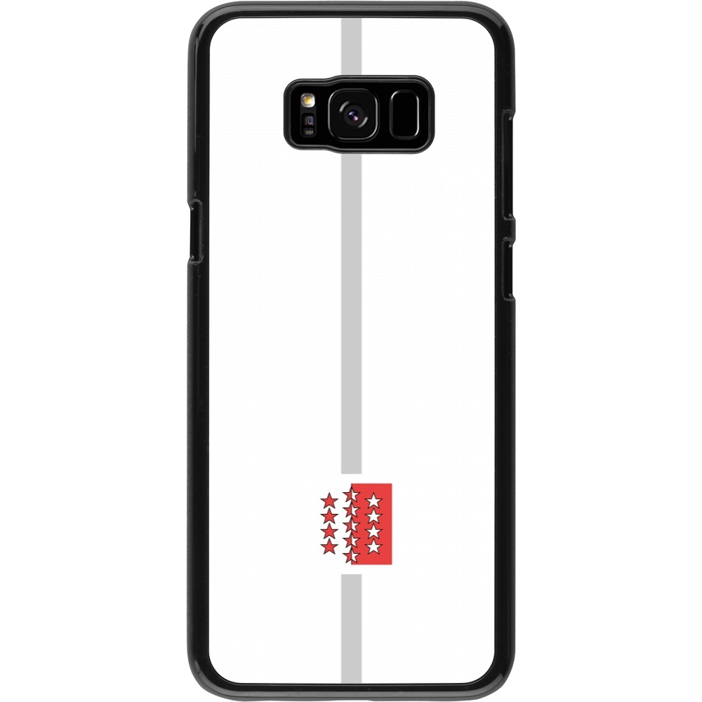 Samsung Galaxy S8+ Case Hülle - Kanton VS weiss