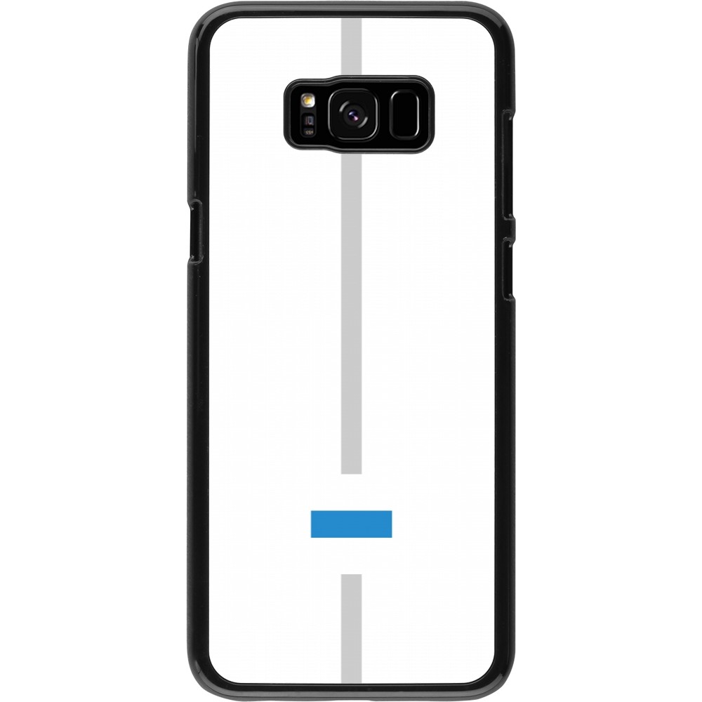 Samsung Galaxy S8+ Case Hülle - Kanton ZG weiss